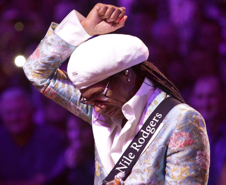 CHIC - Nile Rogers New Years Eve 2017-18 by Jill Furmanovsky