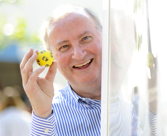 <> at The National Lottery Plot on September 3, 2012 in London, England.