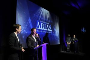 Award 11 - Scott and Chris on stage