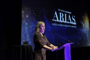 Award 12 - Charlotte Moore on stage