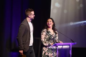 Award 15 - Stig Abell and Aasmah Mir on stage