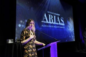 Award 16 - Lauren Laverne on stage