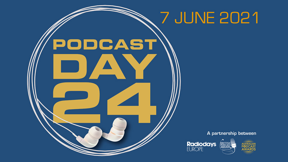 PodcastDay24 16x9 blue