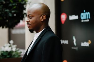 a00n - George The Poet red carpet