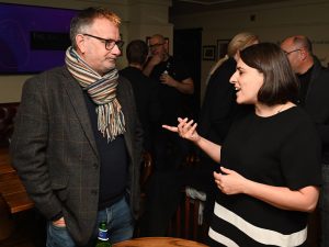 Radio Academy Festival 2021 after show party at the Doggett’s Coat &amp; Badge pubon Wednesday 3 Nov. 2021 Photos by Mark Allan