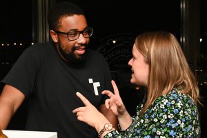 Radio Academy Festival 2021 after show party at the Doggett’s Coat &amp; Badge pubon Wednesday 3 Nov. 2021 Photos by Mark Allan