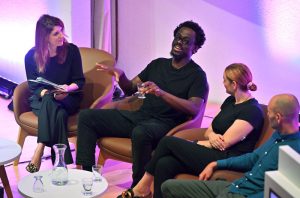 The Radio Academy Festival in the Royal College of Surgeons on Wednesday 7 Sept. 2022. 
Photo by Mark Allan