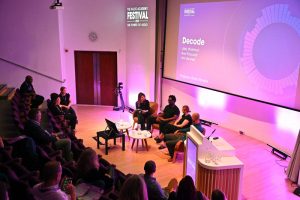 The Radio Academy Festival in the Royal College of Surgeons on Wednesday 7 Sept. 2022. Photo by Mark Allan