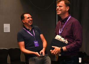 The Radio Academy Festival in the Royal College of Surgeons on Wednesday 7 Sept. 2022. 
Photo by Mark Allan