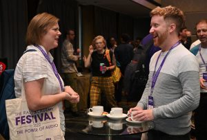 The Radio Academy Festival in the Royal College of Surgeons on Wednesday 7 Sept. 2022. Photo by Mark Allan