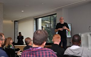 The Radio Academy Festival in the Royal College of Surgeons on Wednesday 7 Sept. 2022. Photo by Mark Allan