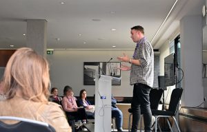 The Radio Academy Festival in the Royal College of Surgeons on Wednesday 7 Sept. 2022. Photo by Mark Allan