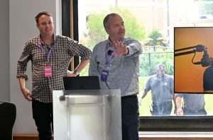 The Radio Academy Festival in the Royal College of Surgeons on Wednesday 7 Sept. 2022. Photo by Mark Allan