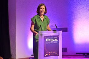 The Radio Academy Festival in the Royal College of Surgeons on Wednesday 7 Sept. 2022. Photo by Mark Allan