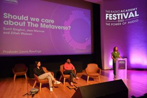 The Radio Academy Festival in the Royal College of Surgeons on Wednesday 7 Sept. 2022. Photo by Mark Allan