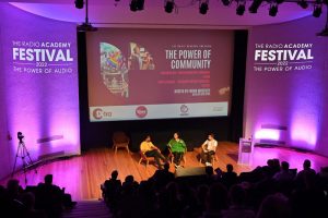 The Radio Academy Festival in the Royal College of Surgeons on Wednesday 7 Sept. 2022. Photo by Mark Allan