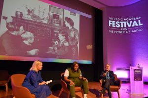 The Radio Academy Festival in the Royal College of Surgeons on Wednesday 7 Sept. 2022. Photo by Mark Allan