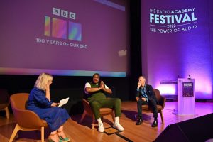 The Radio Academy Festival in the Royal College of Surgeons on Wednesday 7 Sept. 2022. Photo by Mark Allan
