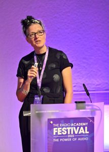 The Radio Academy Festival in the Royal College of Surgeons on Wednesday 7 Sept. 2022. 
Photo by Mark Allan