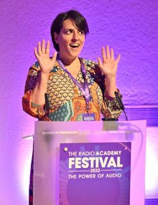 The Radio Academy Festival in the Royal College of Surgeons on Wednesday 7 Sept. 2022. Photo by Mark Allan