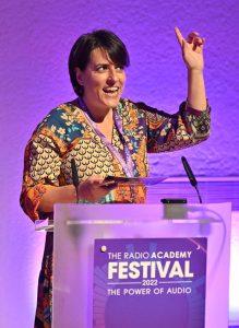 The Radio Academy Festival in the Royal College of Surgeons on Wednesday 7 Sept. 2022. Photo by Mark Allan