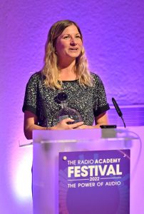 The Radio Academy Festival in the Royal College of Surgeons on Wednesday 7 Sept. 2022. 
Photo by Mark Allan