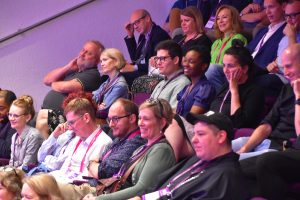 Audience pictured at Radio Academy Festival