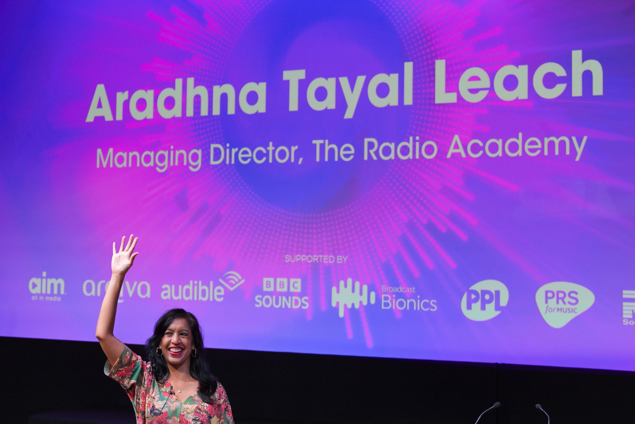 Welcome address by Aradhna Tayal Leach, Radio Academy MD