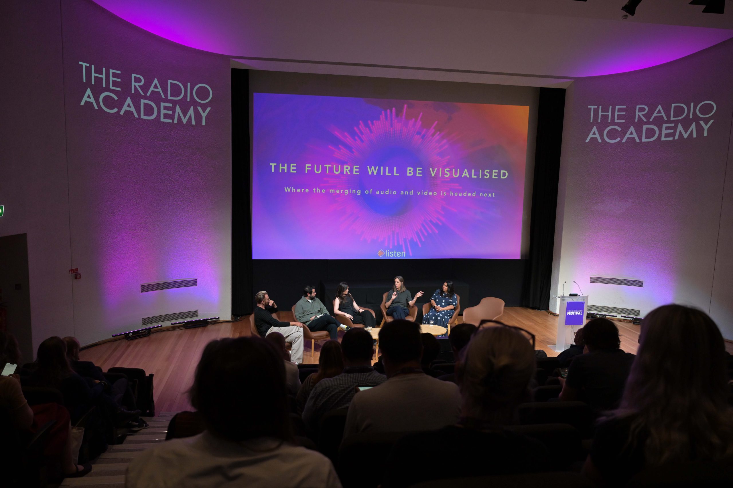 The Future Will Be Visualised panel