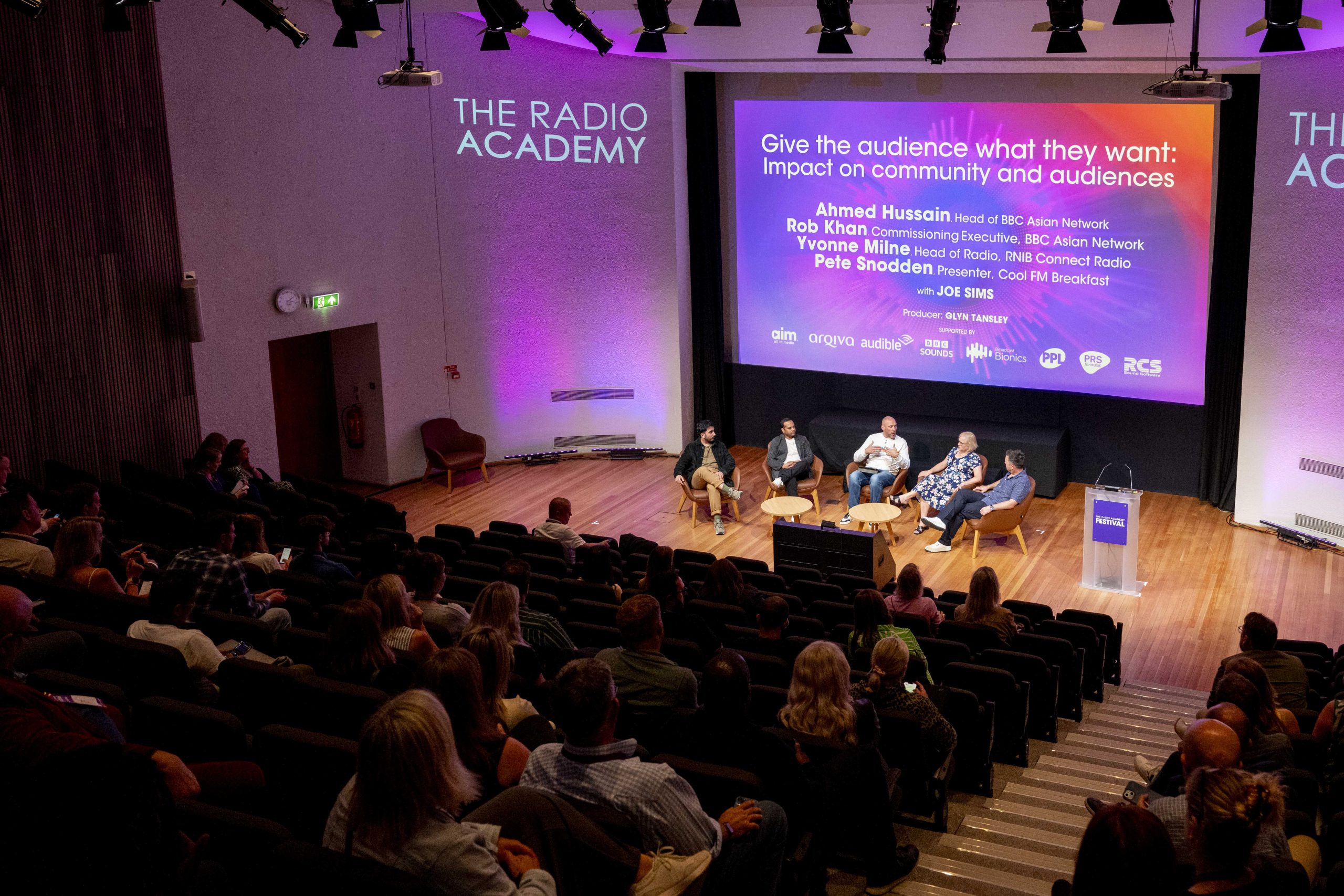 Give the Audience What They Want: Rob Khan, Ahmed Hussain, Yvonne Milne and Pete Snodden 